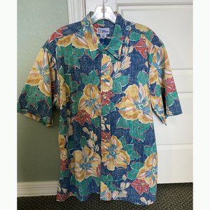 Reyn Spooner Button Down Hawaiian Shirt